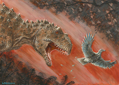 Quilmesaurus and limenavis by alexanderlovegrove.jpg