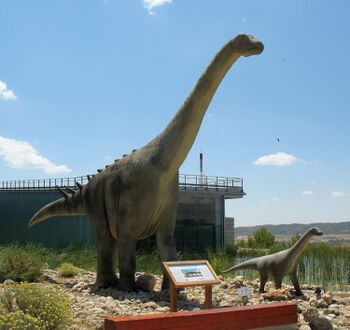 Lohuecotitan model - Castilla-La Mancha Paleontological Museum 03.jpg